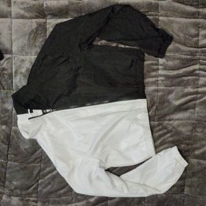 Rue 21 white and black jacket